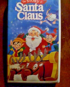 THE STORY OF SANTA CLAUS VHS TIM CURRY BETTY WHITE  - Picture 1 of 1
