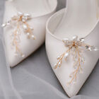 1PC Removable Bag Pendant/Brooch Crystal Pearls Buckle Flower Shoes Clip