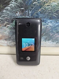 Alcatel Cingular Flip 2 II 4044O - Dark Gray ( AT&T ) 4G VoLTE Cellular Phone - Picture 1 of 6