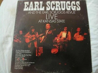 EARL SCRUGGS LIVE AT KANSAS STATE ВИНИЛОВАЯ ПЛАСТИНКА АЛЬБОМ 1972 COLUMBIA RECORDS СТЕРЕО - Изображение 1 из 4