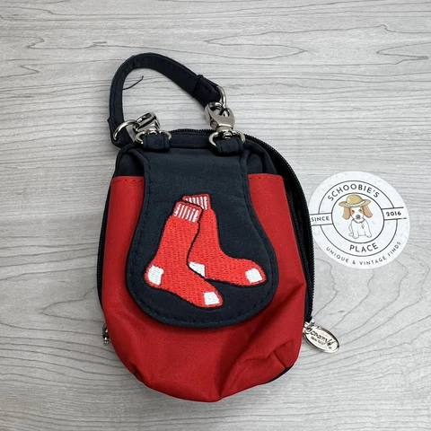 BOSTON RED SOX MLB Purse Small Phone ID Wallet Charm 14 Gift Bag Fashion Purse Cover