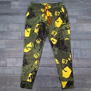 POLO Ralph Lauren Big Pony Cargo Camp Joggers Sweatpants Mens MEDIUM Camo Green - Picture 1 of 7