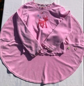 Sweet Potatoes Girls velour long sleeve top and circle skirt set, Size 6, VGUC - Picture 1 of 11