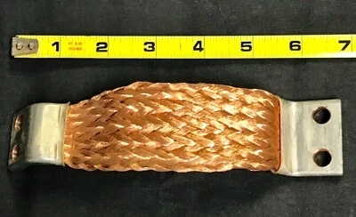 CUTLER-HAMMER EATON CUTLER HAMMER Type LA 600 LD HLD CU Copper Buss CONNECTOR BRAIDED STRAP