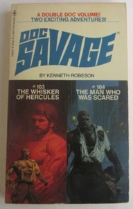 Whiskers of Hercules Man Who Was Scared (Doc Savage 103 104) Kenneth Robeson PB - Imagen 1 de 1