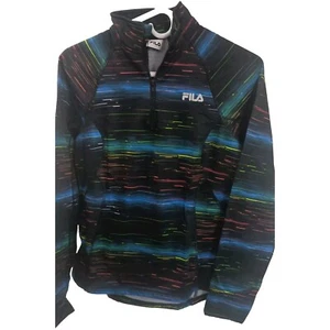 Womens Fila Sport Performance Running Pullover, Multicolored, Size Medium - Picture 1 of 7