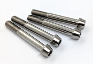 Suzuki GSXR1000 Titanium front brake caliper bolt kit 2006-2017 Ti taper socket - Picture 1 of 5