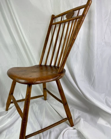 Extremely Unique New England Primitive Farmhouse Kitchen Chair Cover
