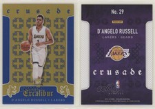 2015-16 Panini Excalibur Crusade Blue /199 D'Angelo Russell #29 Rookie RC