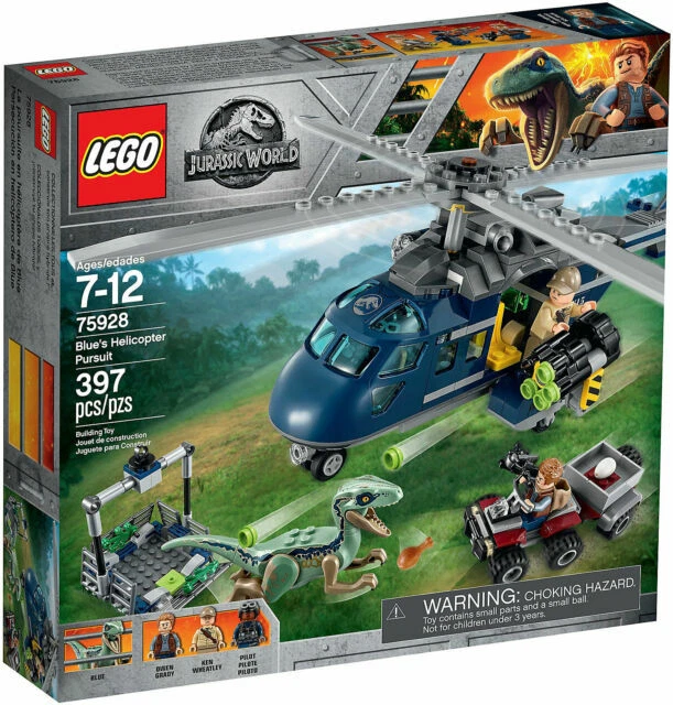 LEGO Jurassic World: Blue's Helicopter Pursuit (75928)