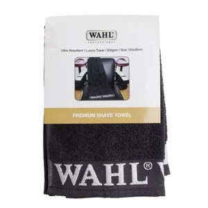 Wahl Hairdressing Towel Barbers Towel Luxury Premium Black - Picture 1 of 1