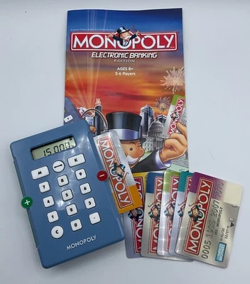 2007 Monopoly: substituição bancária eletrônica - unidade bancária e 6 cartões de débito - Imagem 1 de 4