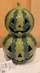 Walmart SUMMERWEEN HALLOWEEN ANGURIA IMPILATA Jack-O-Lantern zucca 11" NUOVO - Foto 1 di 3