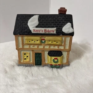 VTG Noma Dickensville Christmas Village Collectable. Amy’s Bakery - Picture 1 of 6