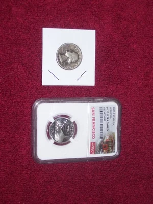 2006 NEBRASKA Silver State Quarter NGC TROLLEY PF70 plus 1941P Quarter NICE !! - Image 1 of 2