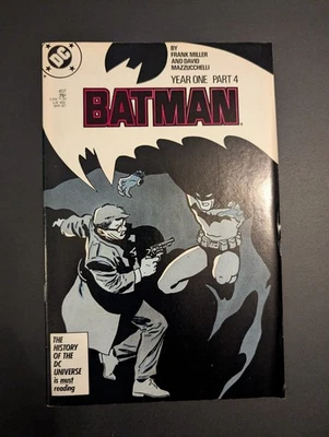 Batman #407 Year One Part 4 Frank Miller! DC Comics 1987 VF+ - Image 1 of 2
