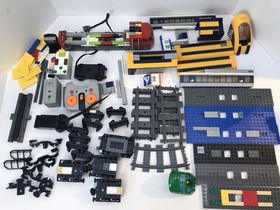 LEGO City Lot Of Train Parts & Pieces 60098 60197 Untested