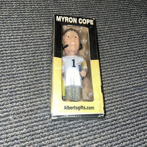 Myron Cope Albert’s Gifts Wackelkopf weiß Jersey schreckliches Handtuch Ansager neu - Bild 1 von 4