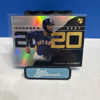 2020 Topps Chrome Update Series - Target Decade's Next Yordan Alvarez #DNC-4... - Image 1 of 2