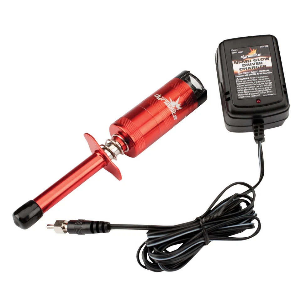Dynamite DYN1922 Metered Glow Plug Driver+2600 NiMH Rechargeable Battery/Charger - Image 1 of 1