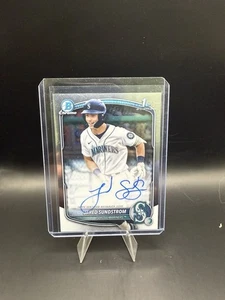 JARED SUNDSTROM 2025 BOWMAN CHROME 1ST AUTOGRAPH MARINERS AUTO - Bild 1 von 2