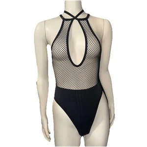 Exotische Tanzkleidung Go Go Tanztrikot Größe Small/Medium schwarz neu ohne Etikett - Bild 1 von 5