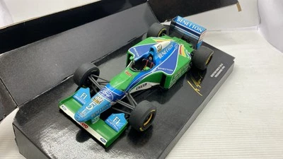 MIN510941815U1 Minichamps Benetton B 193 B testcar M. Schumacher 1994 1/18 - Immagine 1 di 4