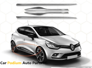 2012Up Renault CLIO IV 4 HB Chrome Side Door Streamer 4Door 4Pcs S.Steel