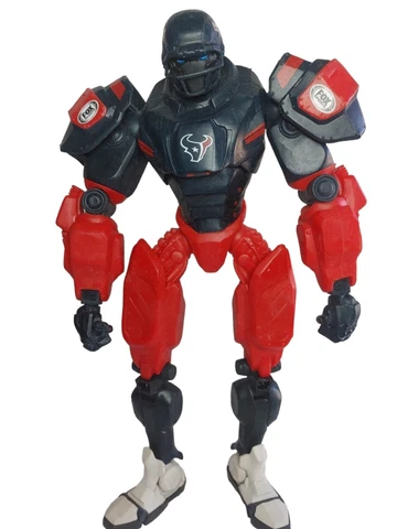 NFL Houston Texans Team Cleatus Fox Sports Robot Action Figure Posable Cover
