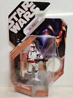 Figurine articulée Clone Trooper Officer Star Wars 30th Anniversary Red 2007 3,75 pouces MOC