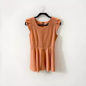 juniors' fit flare dress With Lace Accent - Picture 1 of 4