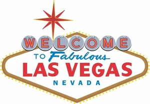 WELCOME TO LAS VEGAS Vinyl Decal, Sticker, Window, Car, Truck, SUV, Toolbox - Picture 1 of 6