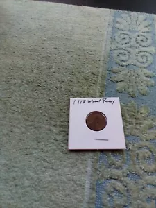 Rare 107 Year Old 1918 US Lincoln Wheat Penny Collection WWI World War WW1 Coin - Picture 1 of 3