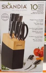 Skandia Constract 10-piece Knife Block Set - NEW - Picture 1 of 3