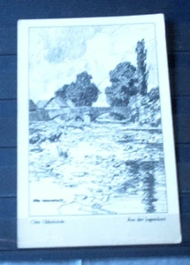 KÜNSTLER-AK: OTTO UBBELOHDE: Aus der Jugendzeit,Verlag Wiechmann,München - Bild 1 von 2