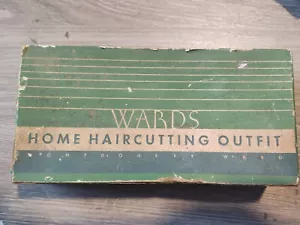 Vintage c.1930s MONTGOMERY WARD Home Haircutting Outfit Hair Clippers Cutters - Bild 1 von 3