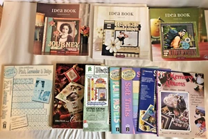 LOT OF 10 BOOKS HANDMADE CARDS~PAPER ART~SCRAPBOOKING - Paper, Headlines - Bild 1 von 11