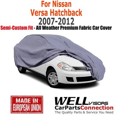 Cubierta de auto WellVisors duradera para todo tipo de clima para Nissan Versa Hatchback 2007-2012 Foto 1 de 4