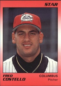 1990 Columbus Mudcats Star #8 Fred Costello