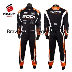 Sodi Go Kart Rennanzug F1 Digitaldruck Level 2 Kart Rennanzug für Herren - Bild 1 von 3