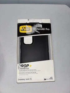 Authentic OtterBox Defender Pro Series Case For Samsung Galaxy S24 FE (Black) - Photo 1 sur 3