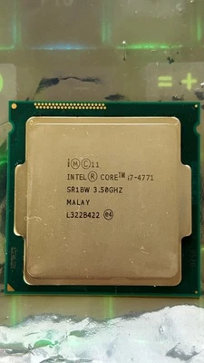 Intel Core i7-4771 SR1BW 3.50GHz LGA1150 quad core 8-thread CPU - Image 1 of 2