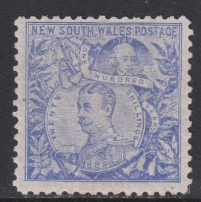 New South Wales  1890 SG 264a P.11 signed MLH VF / CAT VALUE $350 - Image 1 of 2