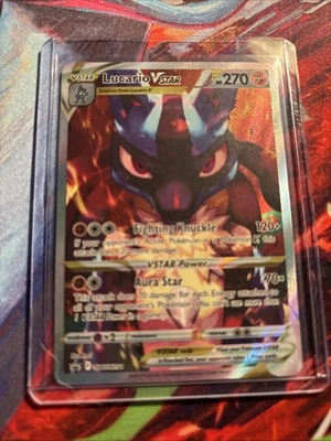 Lucario VSTAR SWSH291 SWSH: Sword & Shield Promo Cards Holo - Image 1 of 2