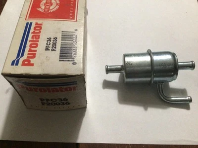 Filtro de combustible Purolator # F20036 para algunos Chrysler 1981-87, Dodge, Plymouth con 2,2 Foto 1 de 3
