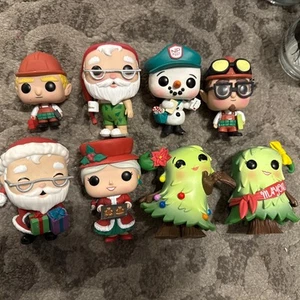 Peppermint Lane Funko Lot Santa Claus Patty Noble Christmas Pop Town - Picture 1 of 3