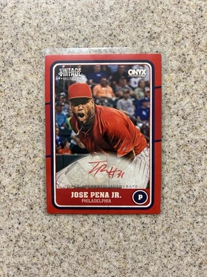 Onyx Vintage 2025 Extendido Jose Peña Jr. Automático/25 Filis Foto 1 de 4