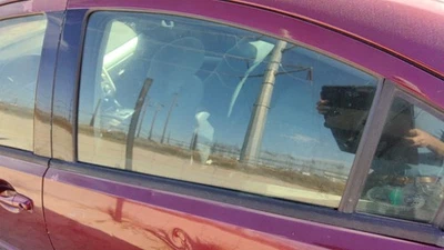 Mitsubishi Galant 2004-2012 conductor ventana trasera izquierda puerta vidrio OEM trasero Foto 1 de 3