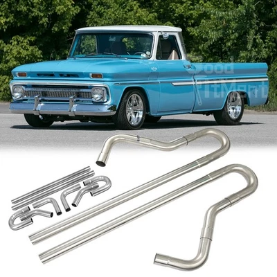 Tubo de escape 8X 2,5" OD mandril tubo de flexión para Chevy GMC C K 1500 2500 1996-1998 Foto 1 de 4