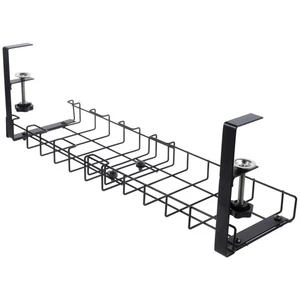 under Table Cable Organizer Cord Organiser Desk Management Wire for - Afbeelding 1 van 12